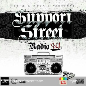 Support Street Music Group out of Houston, Texas is dropping "Support Street Radio Volume 1". Interested artists get at Young Pro and his team.